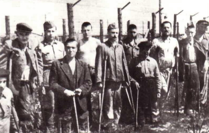 Jeńcy sowieccy tuż po likwidacji Majdanka, 1944, PMM