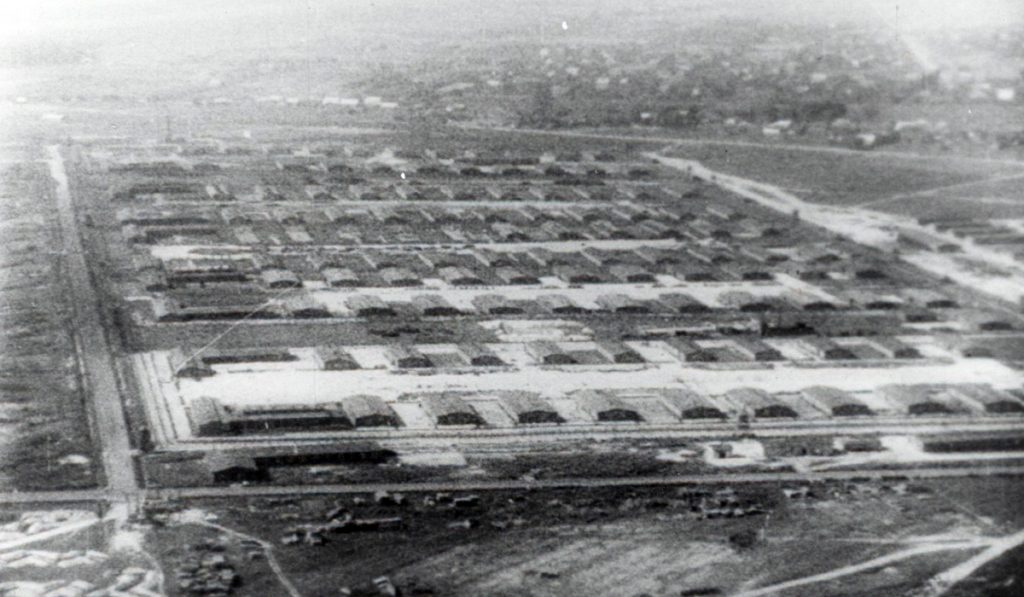 Aerial photograph of Majdanek, 1944, PMM