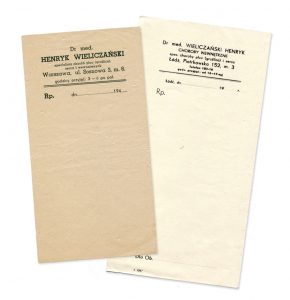 Henryk Wieliczański's prescription forms, PMM